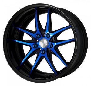 XSA 04C Black Clear Blue (BCB) Black Rim