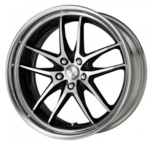 XSA 04C Black Polish (BP) Step Rim