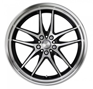 XSA 04C Black Polish (BP) Step Rim