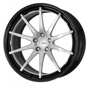 Gnosis FCV01 Brushed Silver Clear (BRU) Black Barrel