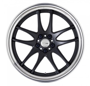 Emotion CR 2P Matte Black (MBL) Step Rim