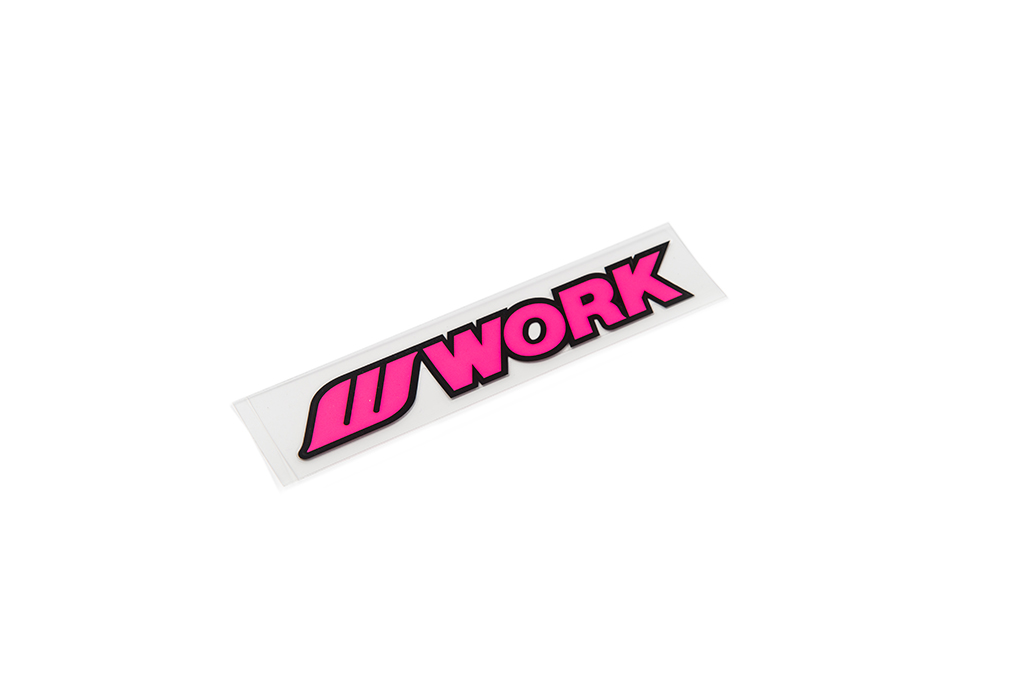 Logo Neon Sticker – WORK Wheels USA