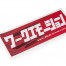 Emotion Katakana Sticker Red/White (W140025)