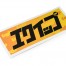 Equip Katakana Sticker Yellow/Black (W140028)