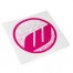 WORK Circle Sticker Pink (W140007)