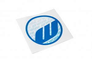 WORK Circle Sticker Blue (W140008)