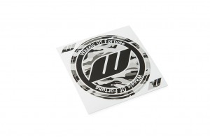 WORK Circle Camo Sticker Black (W140012)