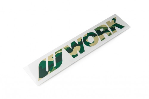 WORK Camo Sticker Green (W140035)