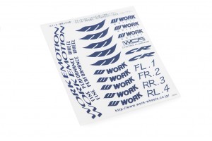 Emotion CR Kai Decal Sheet Blue (