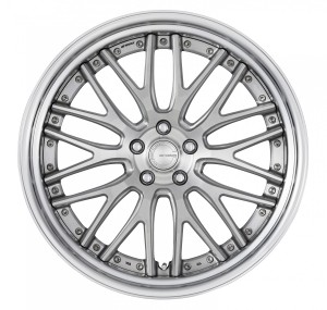 Gnosis GR204 Brushed Silver Clear (BRU) Step Rim