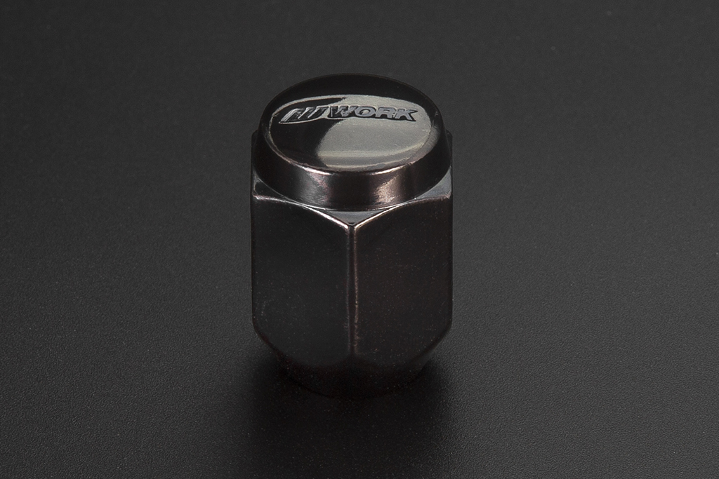 WLN Type Closed End Lug Nuts M12 Black - Image 2