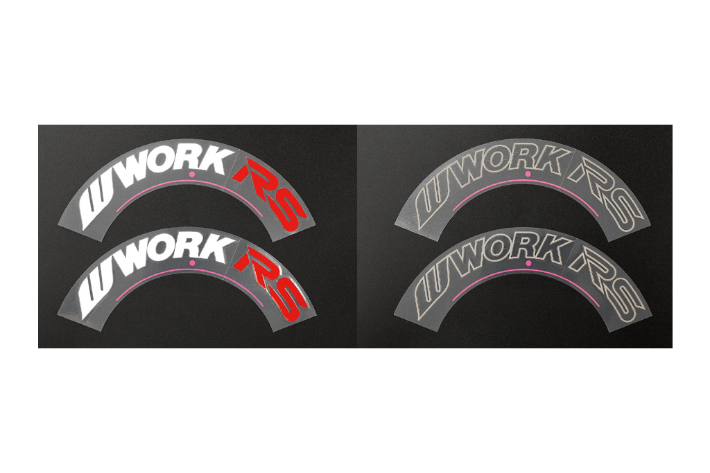 Emotion RS11 Decal Set (White/Red & Gunmetal)